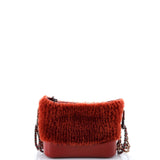 Gabrielle Hobo Shearling and Leather Small