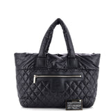 Coco Cocoon Zipped Tote Quilted Nylon Large