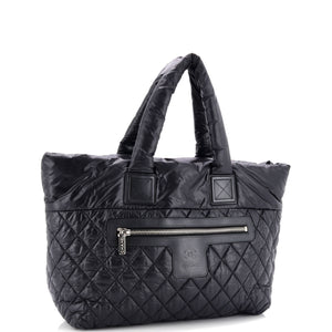 Coco Cocoon Zipped Tote Quilted Nylon Large