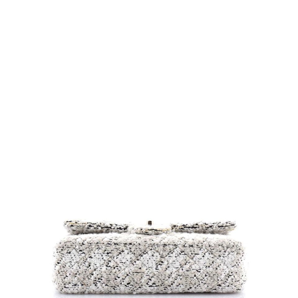 Classic Double Flap Bag Quilted Tweed Medium