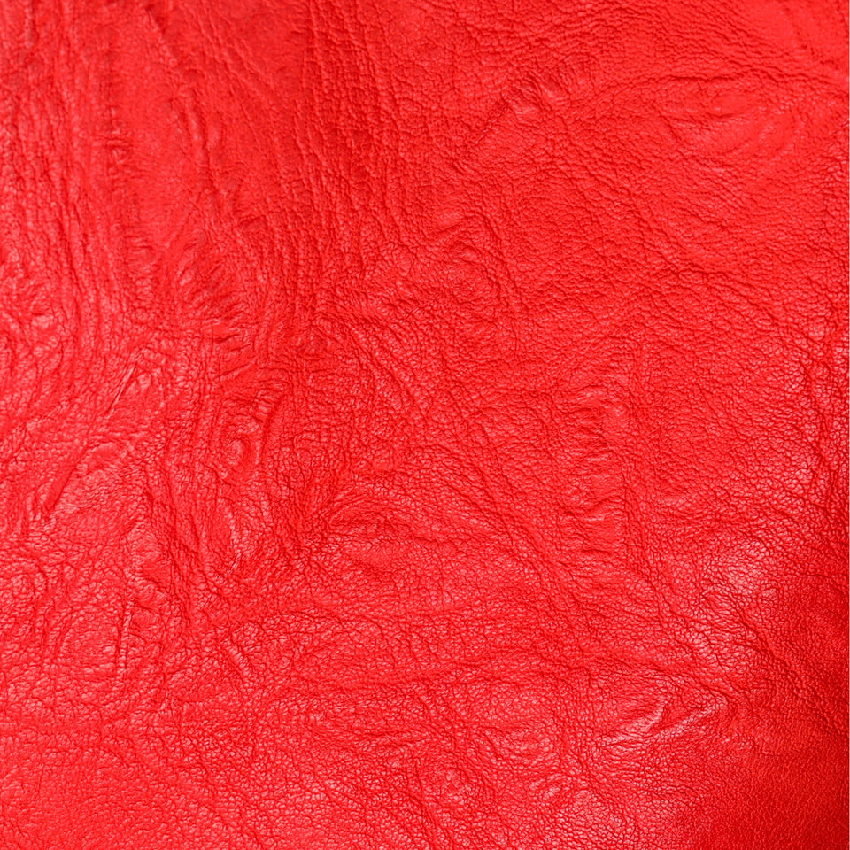 Medallion Charm Flap Bag Chevron Wrinkled Lambskin Medium