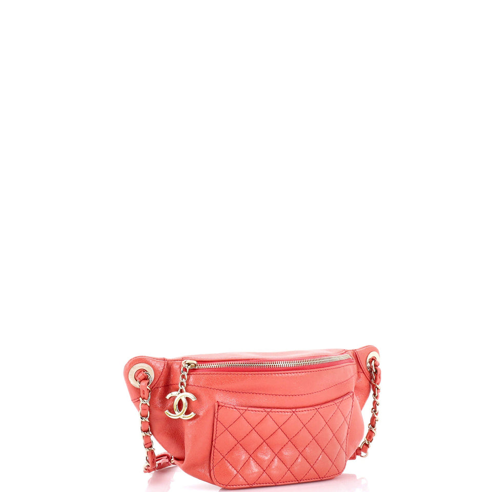 Bi Classic Waist Bag Quilted Lambskin