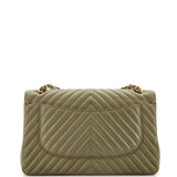 Classic Double Flap Bag Chevron Lambskin Jumbo