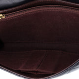 Wallet on Short Chain Quilted Lambskin