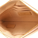 19 O Case Pouch Quilted Goatskin Small