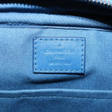 LOUIS VUITTON Damier Infini Ambreil Shoulder Bag Leather Blue N41354 LV 31997A