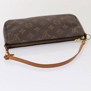 Louis Vuitton Pochette Accessoire  Canvas Clutch Bag