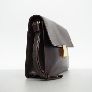 Louis Vuitton Selenga  Leather Clutch Bag