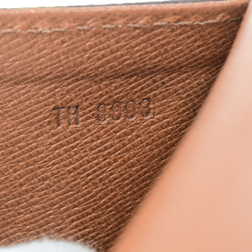 Louis Vuitton Pochette Dame  Canvas Clutch Bag