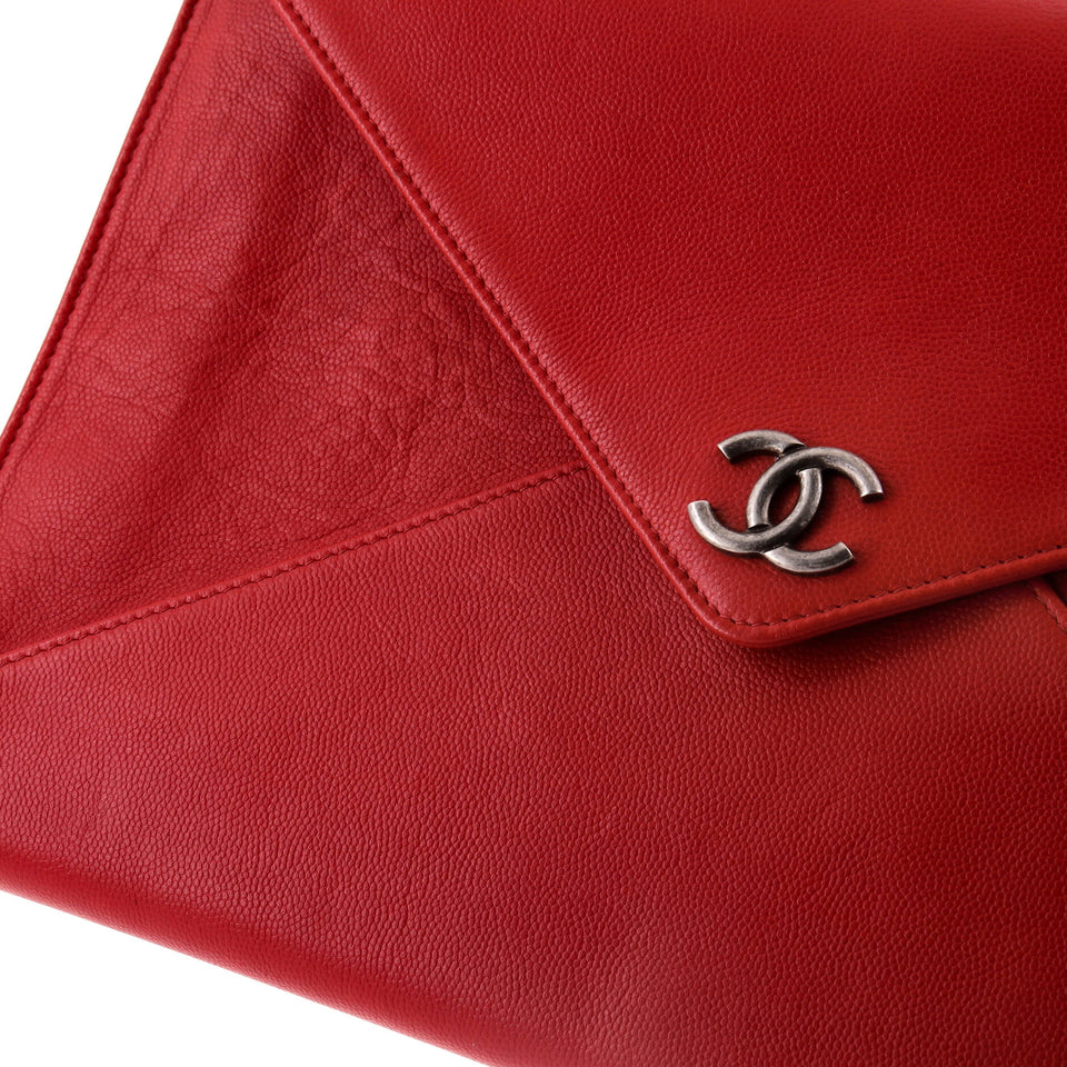 Envelope Clutch Caviar Large