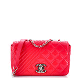 Coco Boy Flap Bag Quilted Patent Small