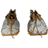 Louis Vuitton White Multicolore Monogram Ursula Bag