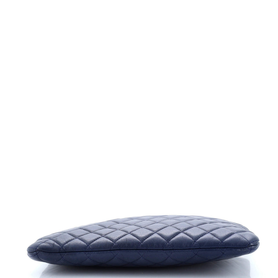 Boy O Case Clutch Quilted Lambskin Medium