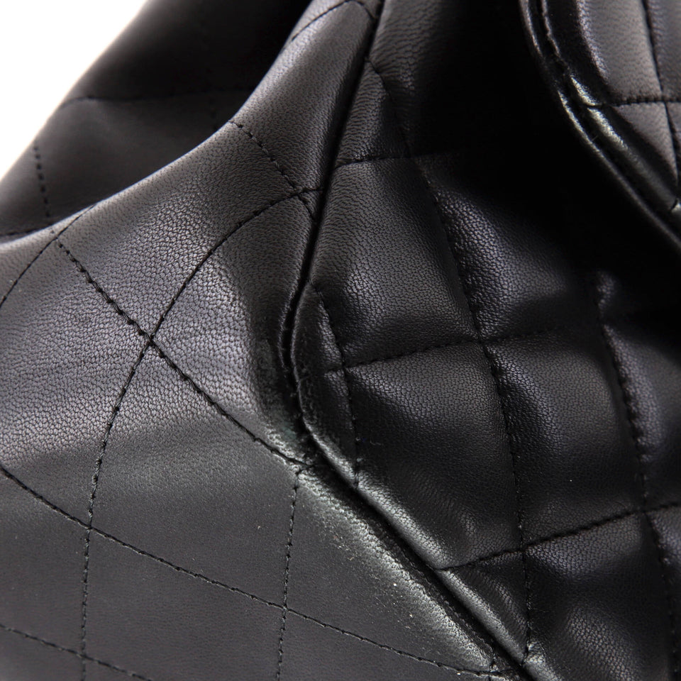 Classic Double Flap Bag Quilted Lambskin Jumbo