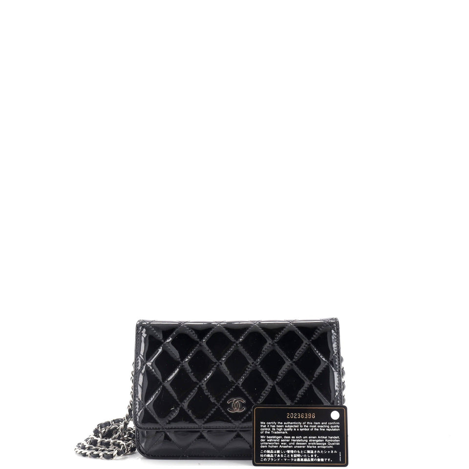 Wallet on Chain Quilted Patent