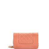 Mademoiselle Vintage Wallet on Chain Quilted Sheepskin