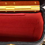 Diamond Lock CC Phone Holder Crossbody Bag Quilted Lambskin Mini