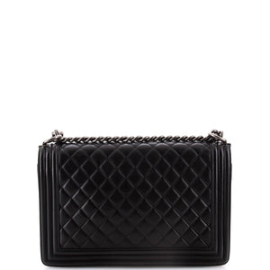 Boy Flap Bag Quilted Calfskin New Medium