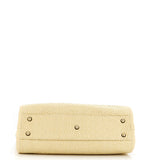 Deauville Tote Straw with Chain Detail Small