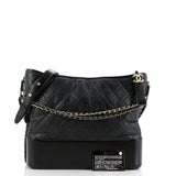 Gabrielle Hobo Quilted Aged Calfskin Large