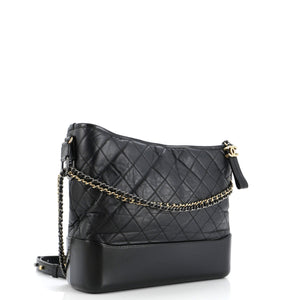 Gabrielle Hobo Quilted Aged Calfskin Large