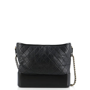 Gabrielle Hobo Quilted Aged Calfskin Large