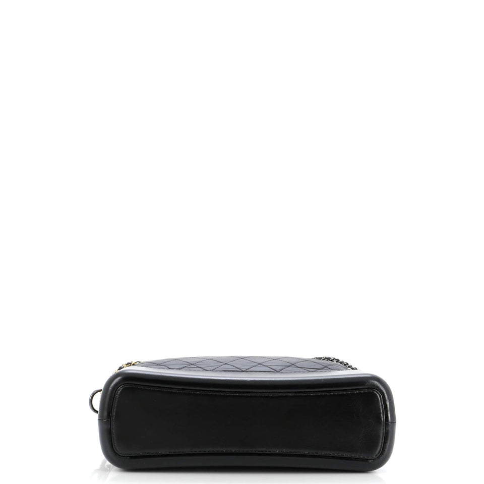 Gabrielle Hobo Quilted Aged Calfskin Large