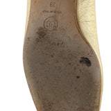 Women's CC Mocassin Loafers Leather with Metal