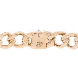 CC Chain Link Choker Necklace Metal
