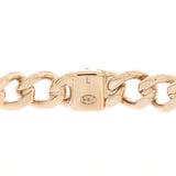 CC Chain Link Choker Necklace Metal