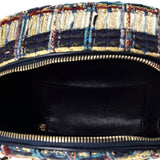 Paris-New York Oval Camera Case Quilted Tweed Small