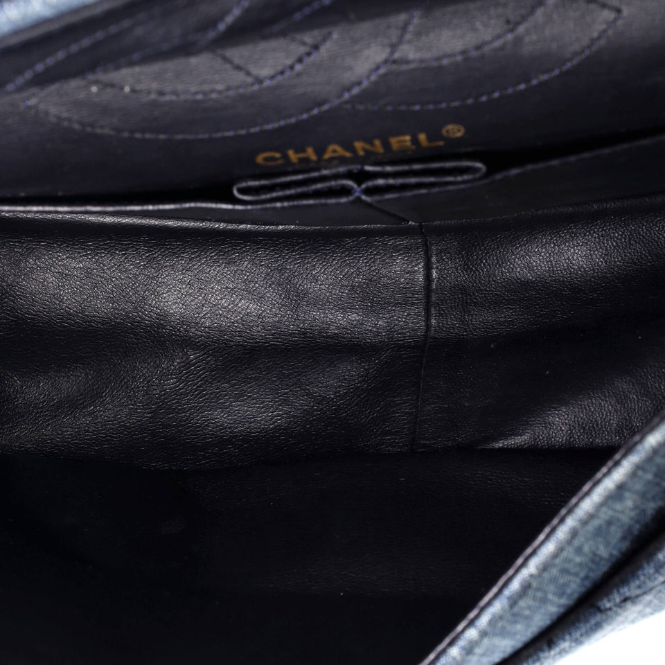Reissue 2.55 Flap Bag Quilted Denim 227