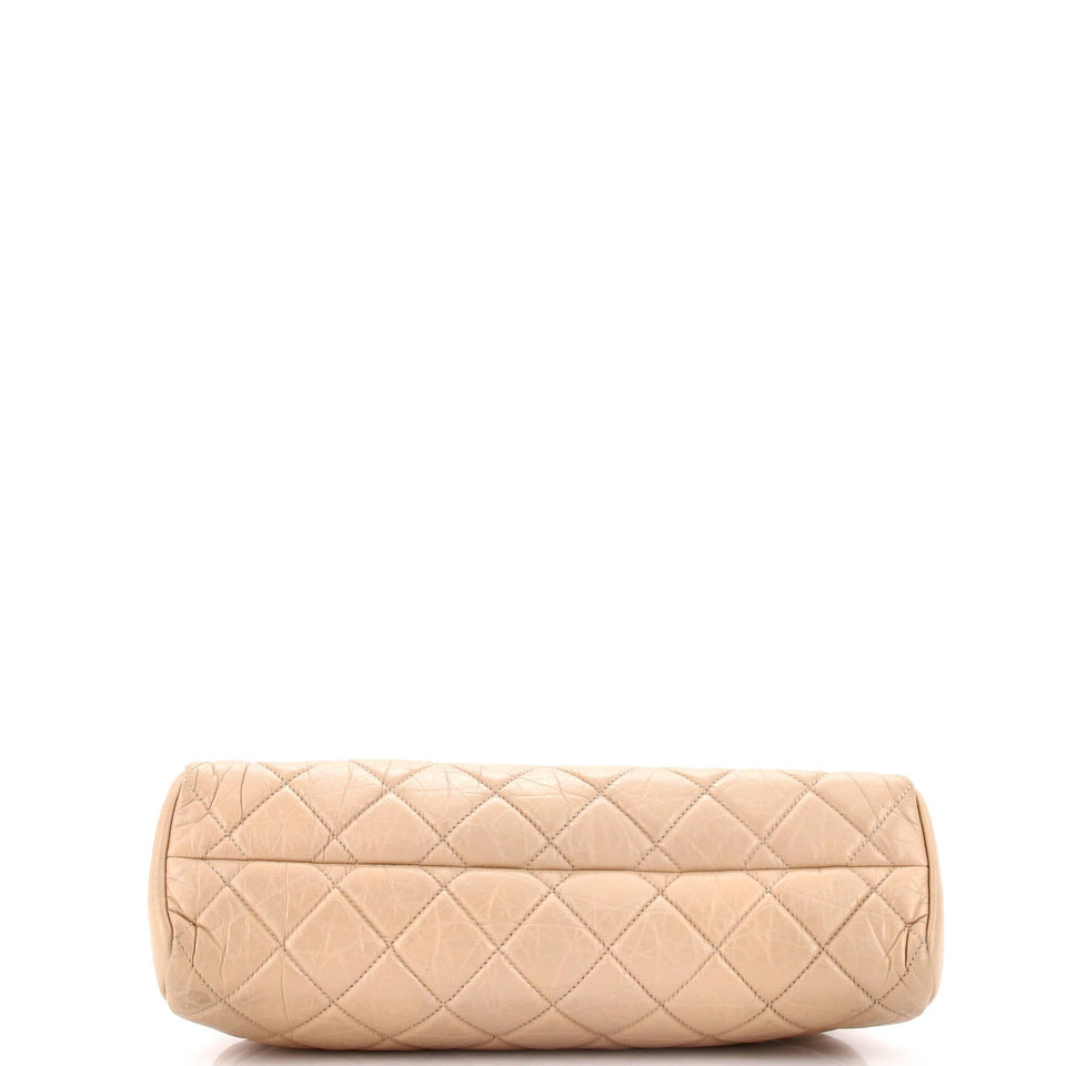 Just Mademoiselle Bag Quilted Aged Calfskin Medium