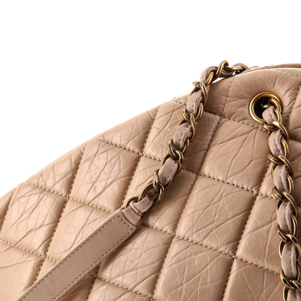 Just Mademoiselle Bag Quilted Aged Calfskin Medium