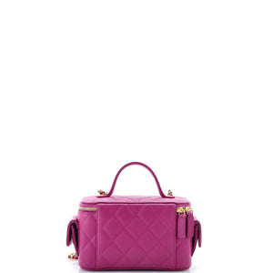 Quilted Polly Pocket Top Vanity Quilted Caviar East West