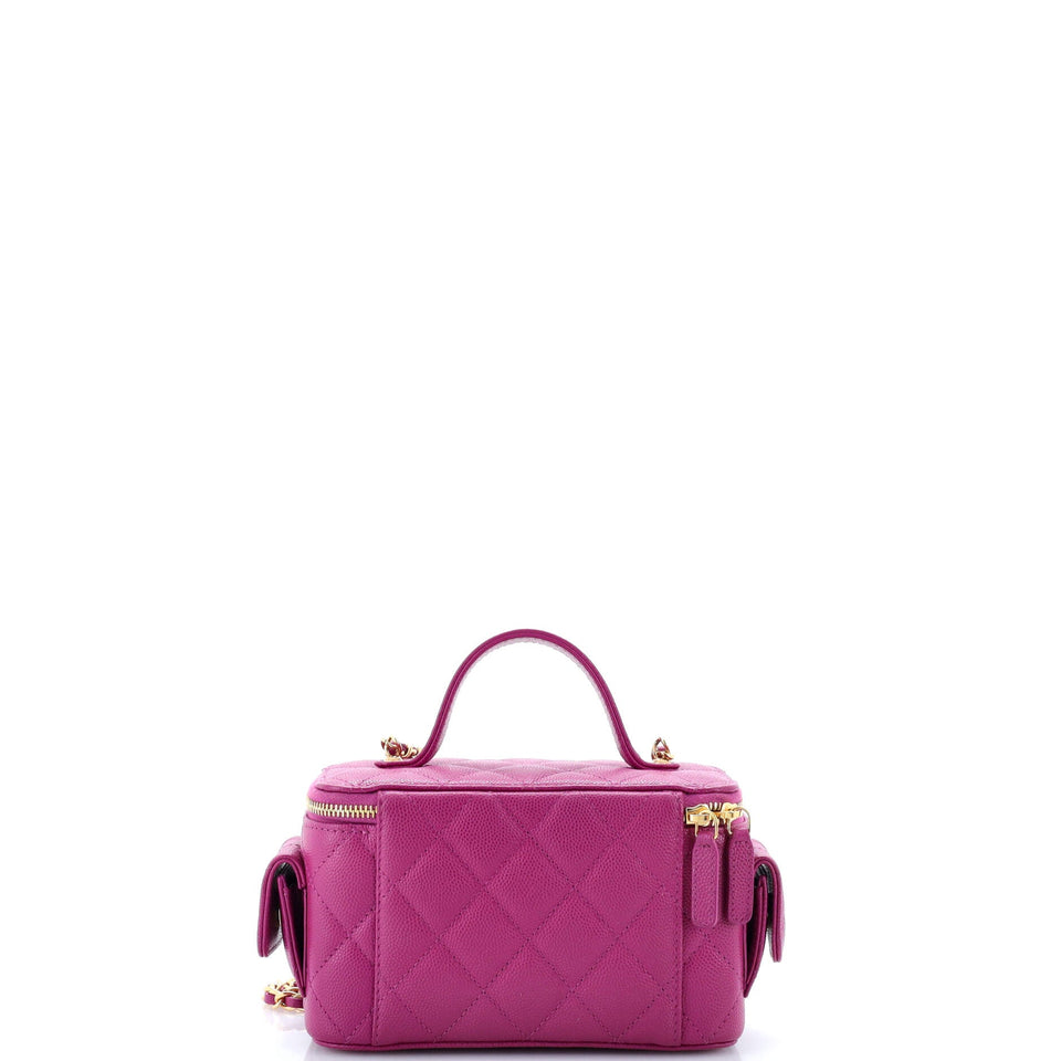 Quilted Polly Pocket Top Vanity Quilted Caviar East West