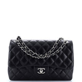 Classic Double Flap Bag Quilted Lambskin Jumbo