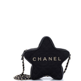 CC Walk of Fame Star Bag Quilted Satin