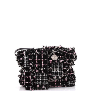 22 Chain Hobo Wool Tweed Small