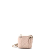 Classic Vanity Case with Chain Quilted Caviar Mini
