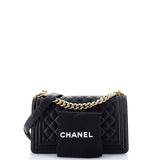 Boy Flap Bag Quilted Lambskin Old Medium