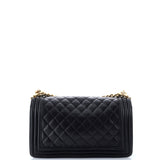 Boy Flap Bag Quilted Lambskin Old Medium