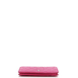 L-Yen Wallet Quilted Caviar