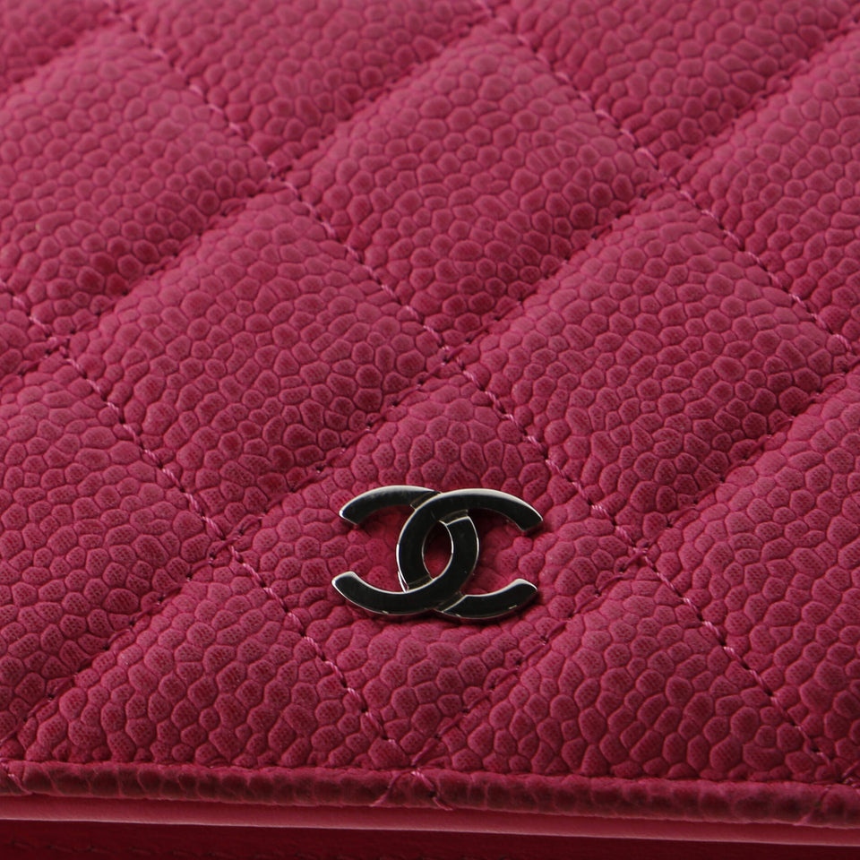 L-Yen Wallet Quilted Caviar