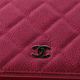 L-Yen Wallet Quilted Caviar