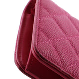 L-Yen Wallet Quilted Caviar