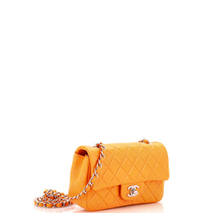 Classic Single Flap Bag Quilted Lambskin Mini