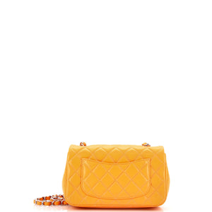 Classic Single Flap Bag Quilted Lambskin Mini