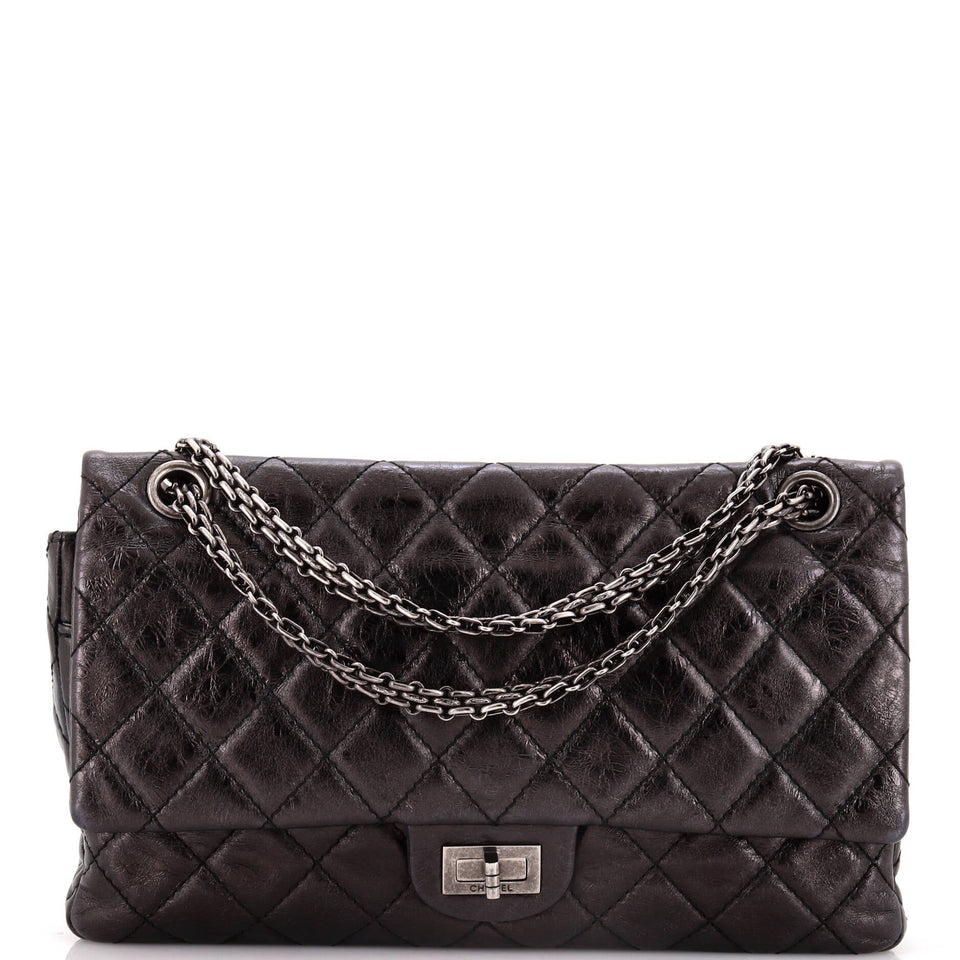 Reissue 2.55 Flap Bag Quilted Aged Calfskin 226