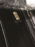Filigree Vanity Case Quilted Caviar Large